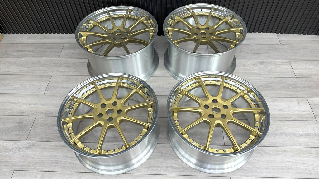 FERRARI 458 21/22" 2 PIECE SP-1 WHEELS BY APEX FORGED