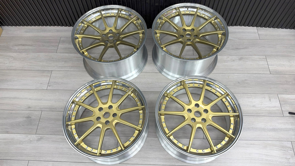 FERRARI 458 21/22" 2 PIECE SP-1 WHEELS BY APEX FORGED