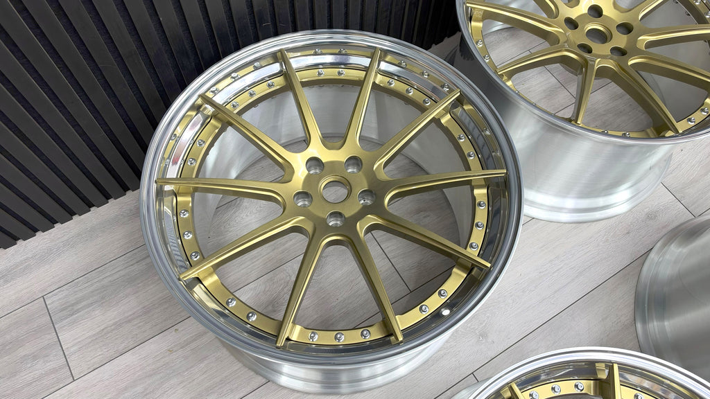 FERRARI 458 21/22" 2 PIECE SP-1 WHEELS BY APEX FORGED