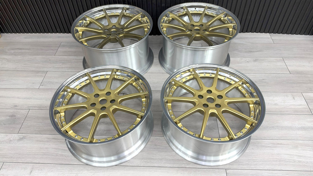 FERRARI 458 21/22" 2 PIECE SP-1 WHEELS BY APEX FORGED
