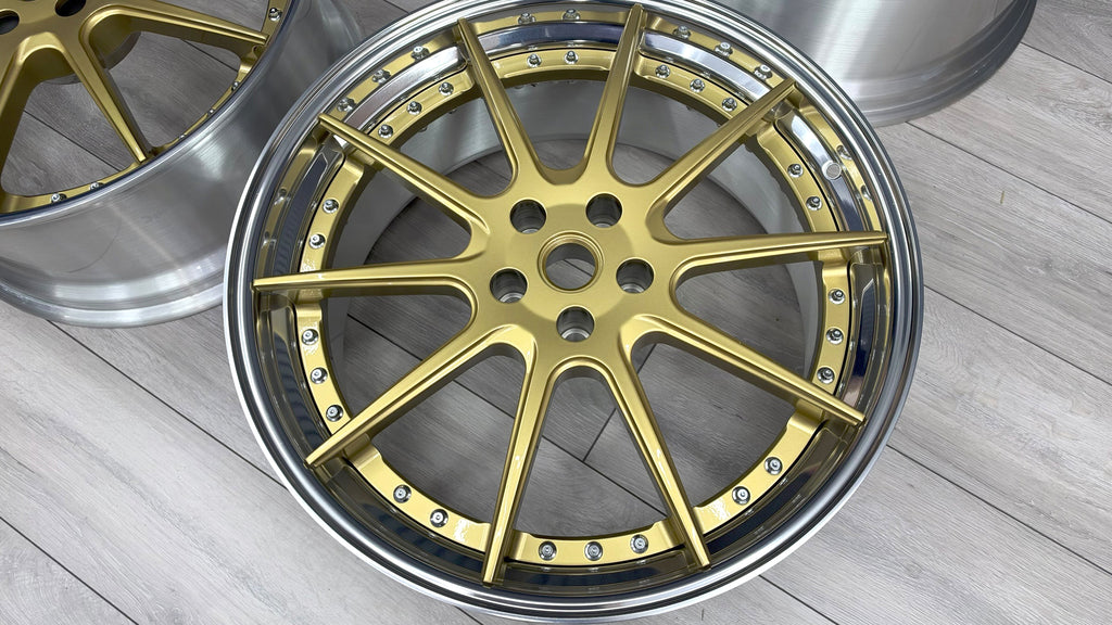 FERRARI 458 21/22" 2 PIECE SP-1 WHEELS BY APEX FORGED