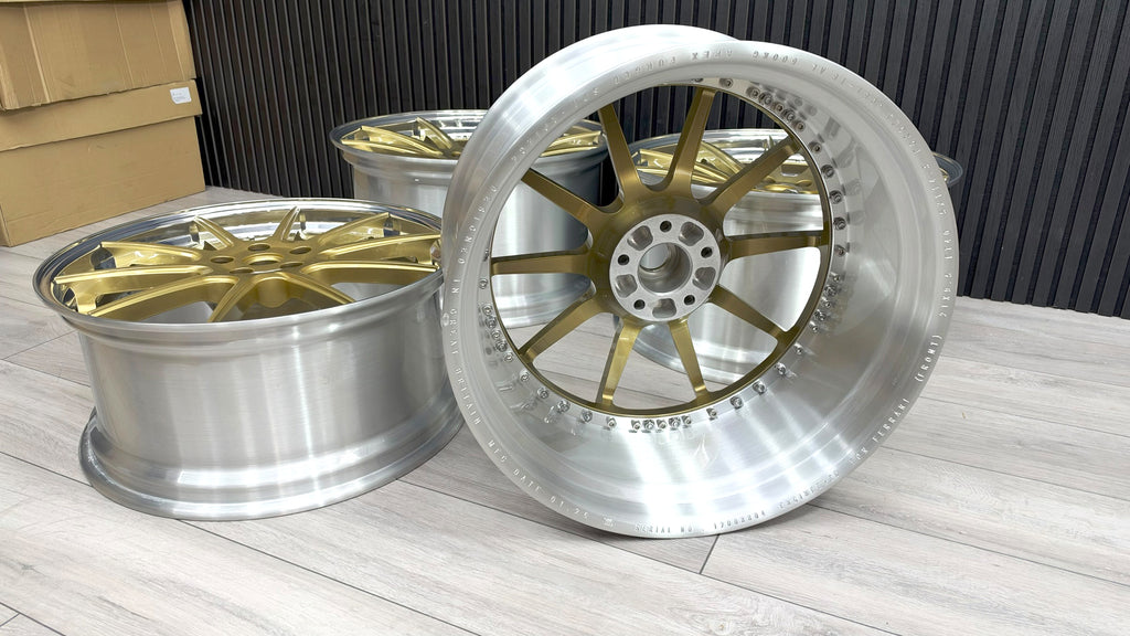 FERRARI 458 21/22" 2 PIECE SP-1 WHEELS BY APEX FORGED
