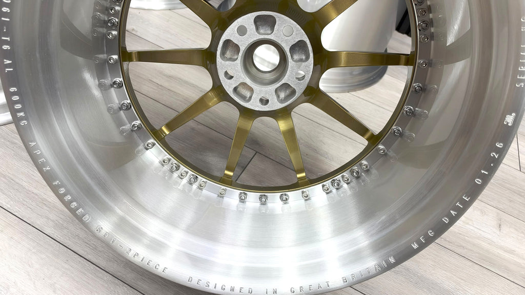 FERRARI 458 21/22" 2 PIECE SP-1 WHEELS BY APEX FORGED