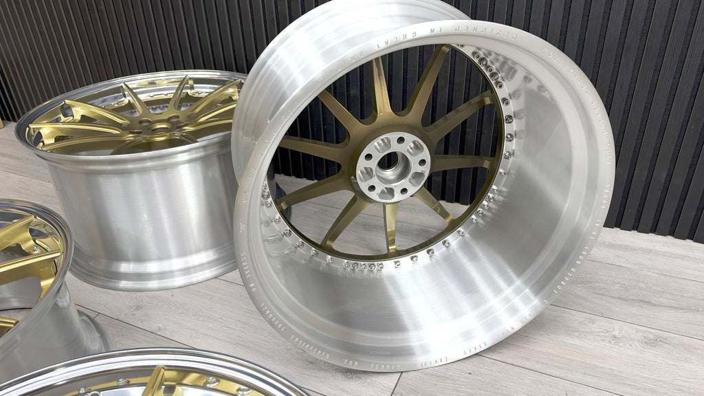 FERRARI 458 21/22" 2 PIECE SP-1 WHEELS BY APEX FORGED
