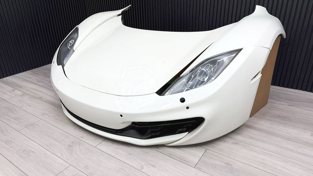 MCLAREN MP4-12C FRONT END BUMPER COMPLETE WITH HEADLIGHTS