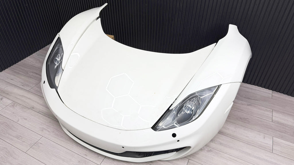 MCLAREN MP4-12C FRONT END BUMPER COMPLETE WITH HEADLIGHTS