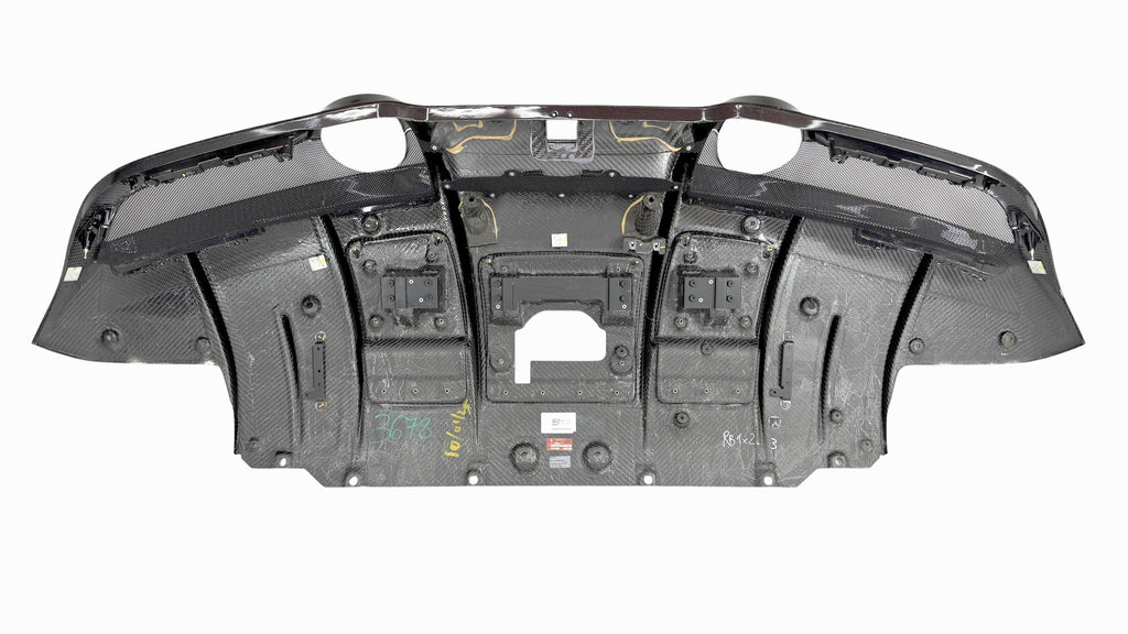 FERRARI F8 GTB/ SPIDER GLOSS CARBON REAR DIFFUSER WITH CAMERA 924477