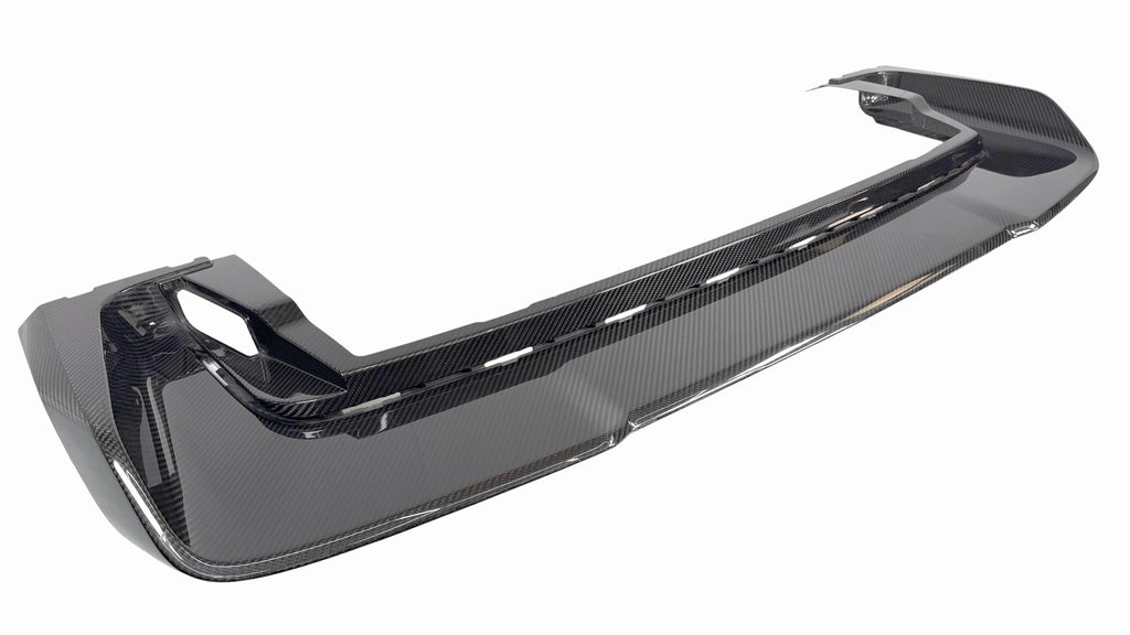 PORSCHE TAYCAN TURBO S CARBON REAR DIFFUSER 9J1807521B