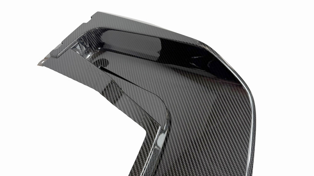 PORSCHE TAYCAN TURBO S CARBON REAR DIFFUSER 9J1807521B