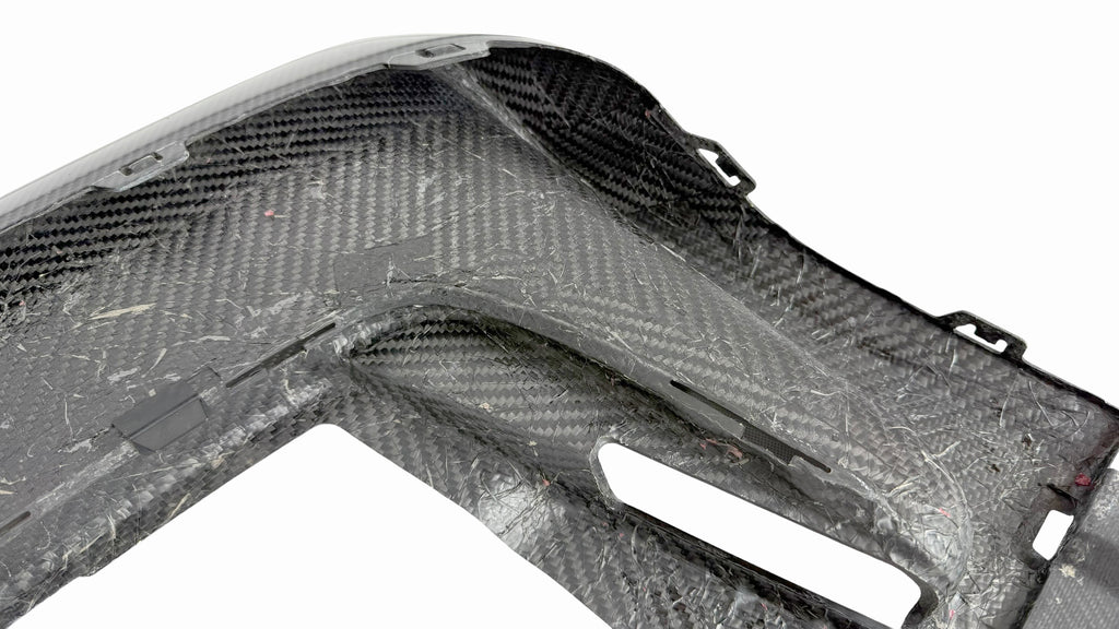 PORSCHE TAYCAN TURBO S CARBON REAR DIFFUSER 9J1807521B