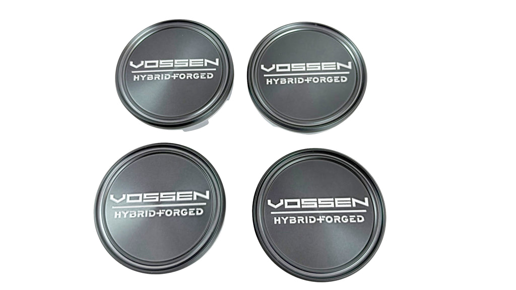 VOSSEN CLASSIC HYBRID FORGED ALLOY WHEEL BLACK CENTRE CAPS VHF-SG