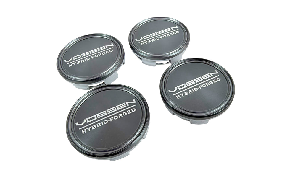 VOSSEN CLASSIC HYBRID FORGED ALLOY WHEEL BLACK CENTRE CAPS VHF-SG