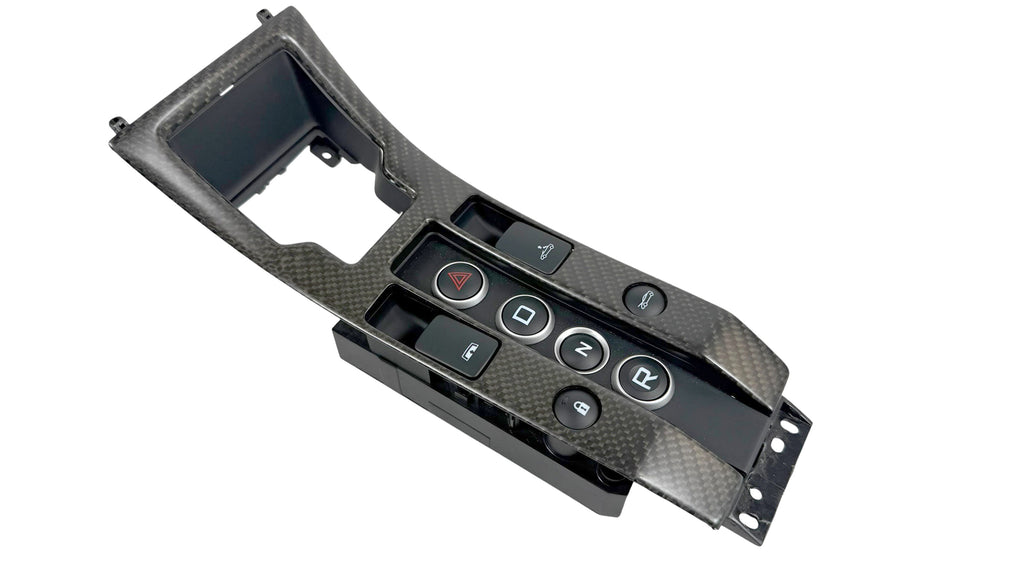 MCLAREN MP4/ 650S LOWER CONTROL PANEL SPIDER - SATIN CARBON 11M2418SP