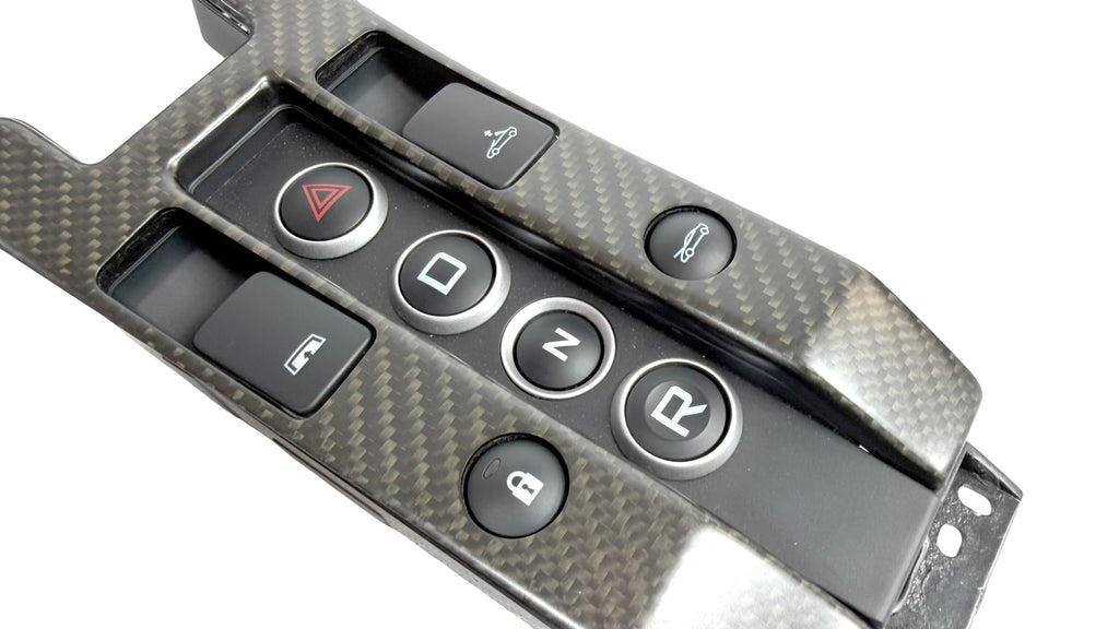 MCLAREN MP4/ 650S LOWER CONTROL PANEL SPIDER - SATIN CARBON 11M2418SP