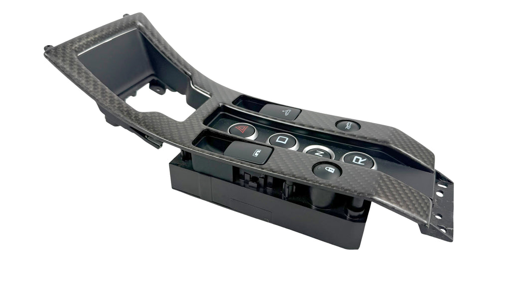 MCLAREN MP4/ 650S LOWER CONTROL PANEL SPIDER - SATIN CARBON 11M2418SP