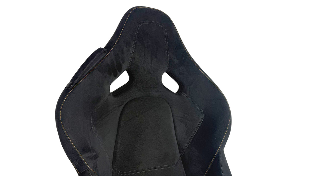 MCLAREN P1 BLACK ALCANTARA / ORANGE STITCHING CARBON RACING SEATS 11NA345RP