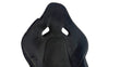 Load image into Gallery viewer, MCLAREN P1 BLACK ALCANTARA / ORANGE STITCHING CARBON RACING SEATS 11NA345RP