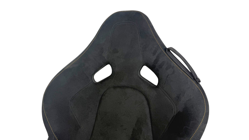 MCLAREN P1 BLACK ALCANTARA / ORANGE STITCHING CARBON RACING SEATS 11NA345RP