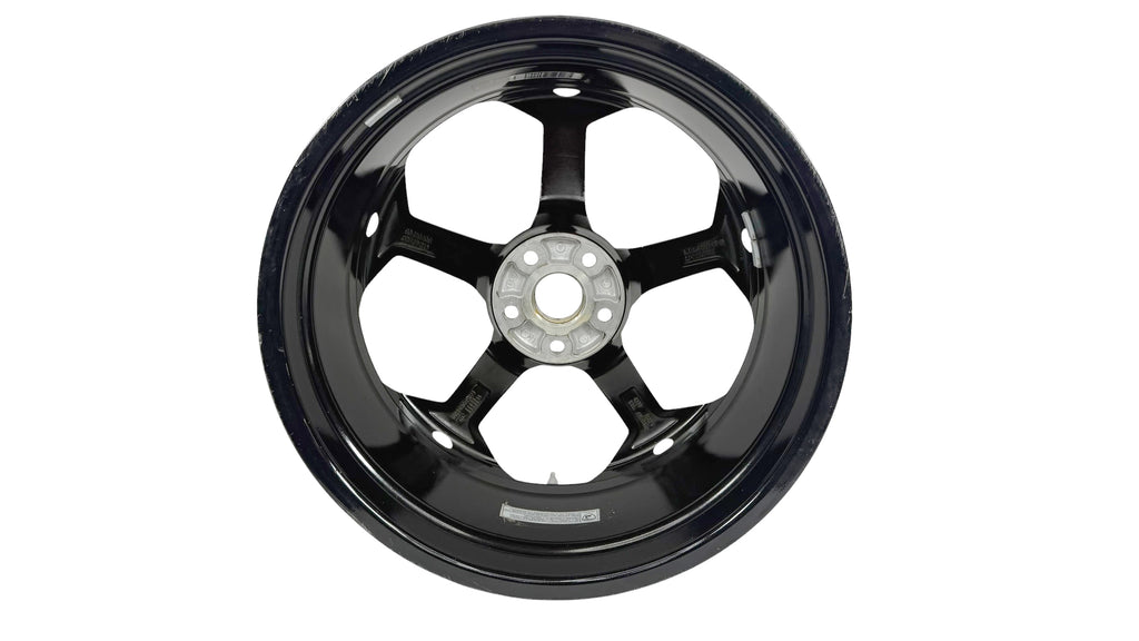 LAMBORGHINI HURACAN EVO "AESIR" 8.5X20 DIAMOND SHINY BLACK WHEEL 4T0601017BF