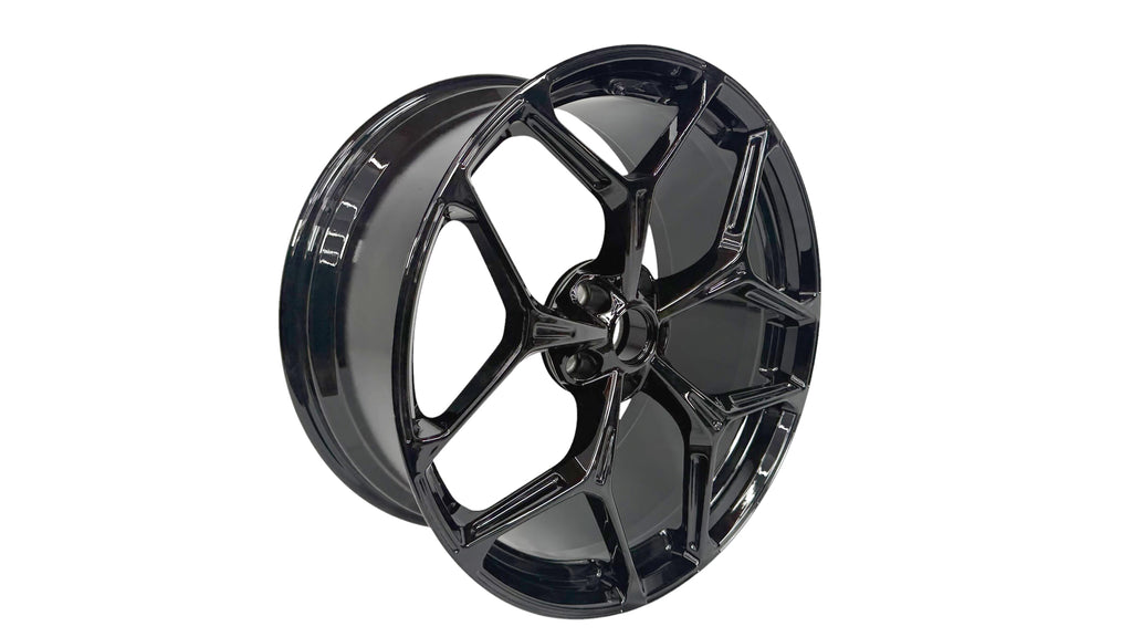 LAMBORGHINI REVUELTO FRONT ALTANERO WHEEL 9.5X21" 47B601017R - SHINY BLACK