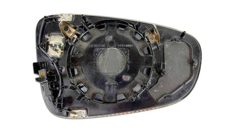 PORSCHE TAYCAN FRONT LEFT DOOR MIRROR GLASS 992857521D