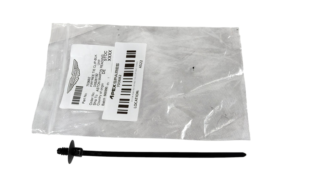ASTON MARTIN FIRTREE TIE CLIP-BLK 703682
