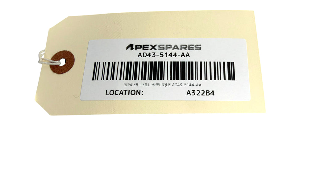 ASTON MARTIN SPACER FOR RAPIDE - SILL APPLIQUE AD43-5144-AA