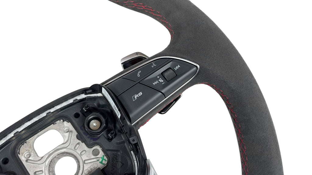 AUDI RSQ8 ALCANTARA MULTIFUNCTION STEERING WHEEL 4M8419091AN