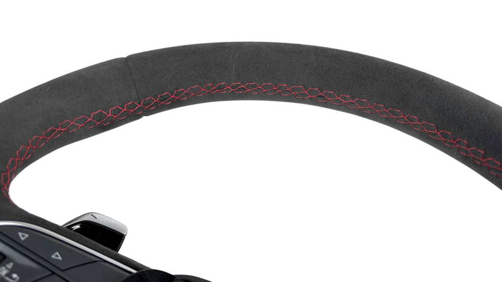 AUDI RSQ8 ALCANTARA MULTIFUNCTION STEERING WHEEL 4M8419091AN