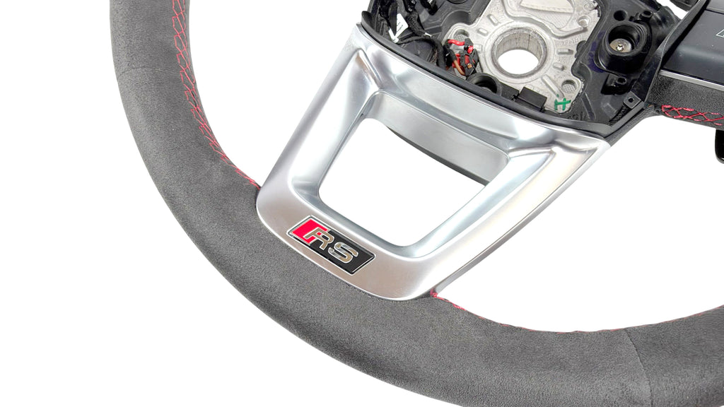 AUDI RSQ8 ALCANTARA MULTIFUNCTION STEERING WHEEL 4M8419091AN