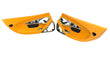 Load image into Gallery viewer, MCLAREN 600LT MSO PAPAYA ORANGE ALCANTARA DOOR CARDS SET 13NA461RP 13NA460RP