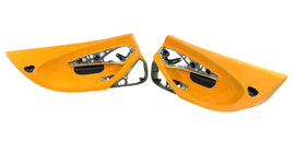 MCLAREN 600LT MSO PAPAYA ORANGE ALCANTARA DOOR CARDS SET 13NA461RP 13NA460RP