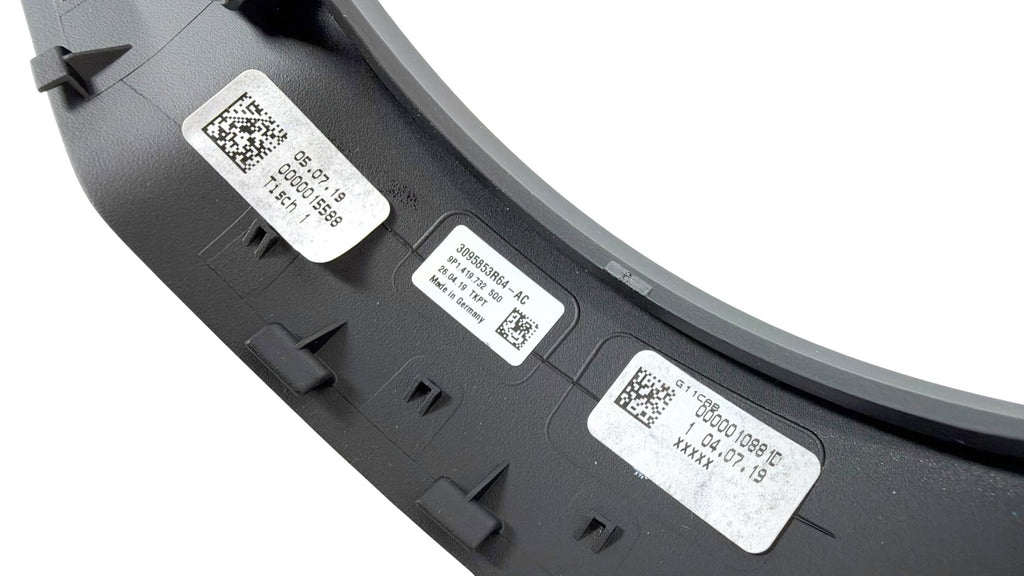 PORSCHE 991.2 GT3RS BLACK STEERING WHEEL TRIM 9P14197325Q0
