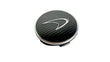 Load image into Gallery viewer, MCLAREN 675LT MSO SILVER LOGO WITH CARBON CENTRE CAP 13B0998CP (SINGLE)
