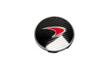MCLAREN 675LT MSO RED LOGO WITH CARBON CENTRE CAP 13B0997CP (SINGLE)