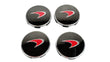 Load image into Gallery viewer, MCLAREN MP4/ 650S/ P1 RED LOGO WITH CARBON CENTRE CAPS 11B1650CP