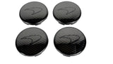 MCLAREN MP4/ 650S/ P1 MSO BLACK LOGO WITH CARBON CENTRE CAPS 11B1653CP