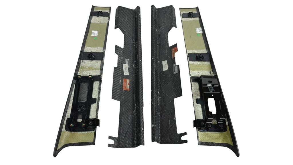 FERRARI 488 PISTA MATT CARBON INNER LATERAL SILL KIT 799078