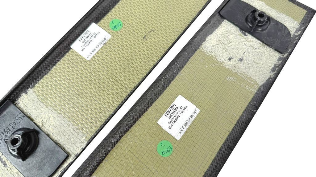 FERRARI 488 PISTA MATT CARBON INNER LATERAL SILL KIT 799078