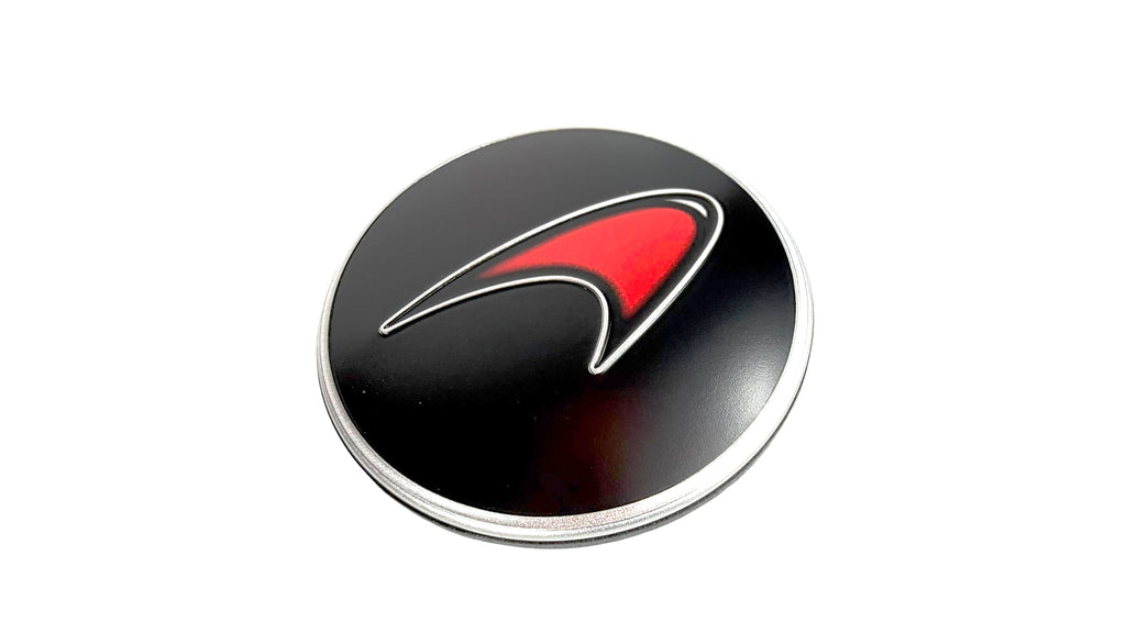 MCLAREN MP4/ 650S RED/ BLACK LOGO CENTRE CAP 11B0644CP