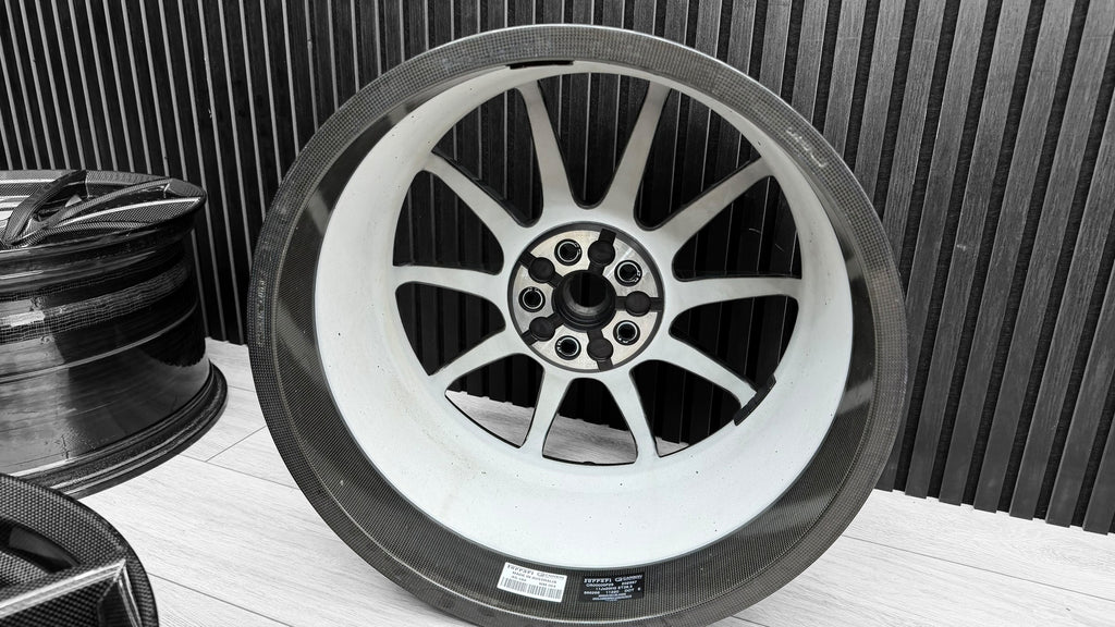 FERRARI 488 PISTA/ F8 CARBON ALLOY WHEELS SET RIMS ONLY 70004445