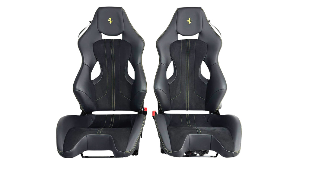 FERRARI F8 GOLDRAKE CARBON SEAT LARGE BLACK/ YELLOW 892938 892968