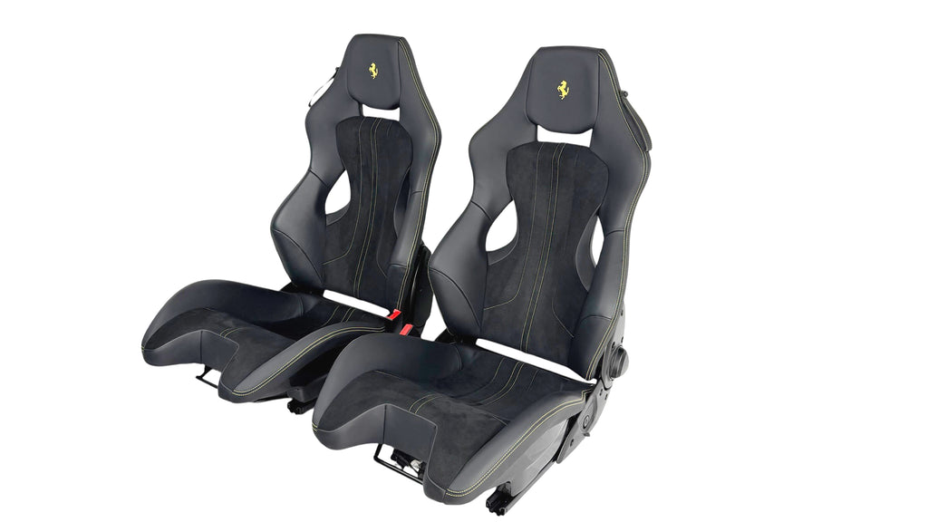FERRARI F8 GOLDRAKE CARBON SEAT LARGE BLACK/ YELLOW 892938 892968