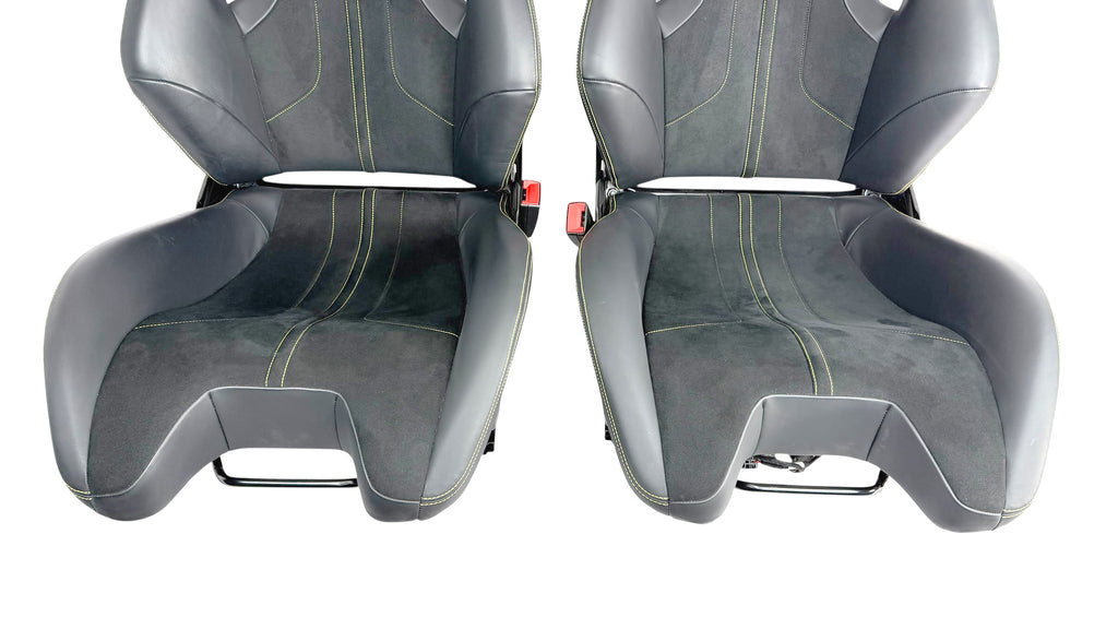 FERRARI F8 GOLDRAKE CARBON SEAT LARGE BLACK/ YELLOW 892938 892968