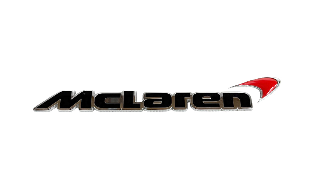 MCLAREN SLR FRONT BONNET SIDE BADGE EMBLEM A19954029