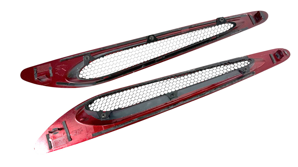 MCLAREN 720S 765LT BONNET VENT WITH GRILLS (VOLCANIC RED) 14AA901CP 14AA897CP