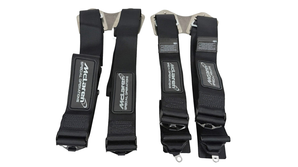 MCLAREN P1 MSO HARNESS 6 POINT SEAT BELT BLACK - 12NA054RP
