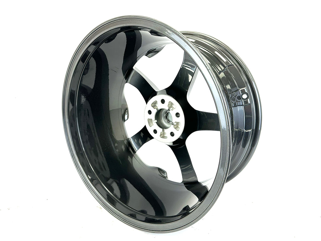 FERRARI SF90 FRONT RIGHT FORGED WHEEL CORSA GREY/ MACHINE FINISH 848635