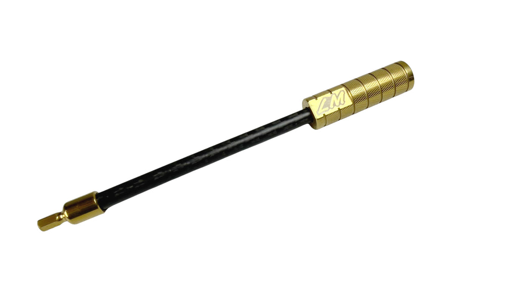 MCLAREN SENNA MSO GTR "LM" GOLD REAR ENGINE COVER LOCK KEY CARBON ROD 15AA564RP