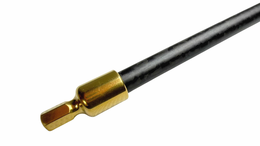 MCLAREN SENNA MSO GTR "LM" GOLD REAR ENGINE COVER LOCK KEY CARBON ROD 15AA564RP